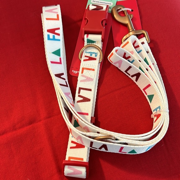 Merry Makings FALALA Dog Collar (L/XL) and Matching Leash 6ft - Picture 2 of 7